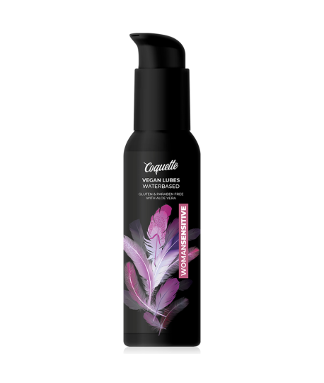 Sextoys, sexshop, loveshop, lingerie sexy : Lubrifiant à base d'eau : Coquette - Lubrifiant vegan sensible