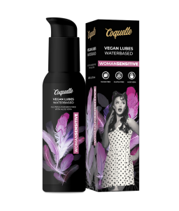 Sextoys, sexshop, loveshop, lingerie sexy : Lubrifiant à base d'eau : Coquette - Lubrifiant vegan sensible