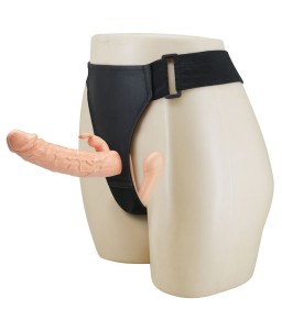 Sextoys, sexshop, loveshop, lingerie sexy : Gode Ceinture : Harnais double pénétration