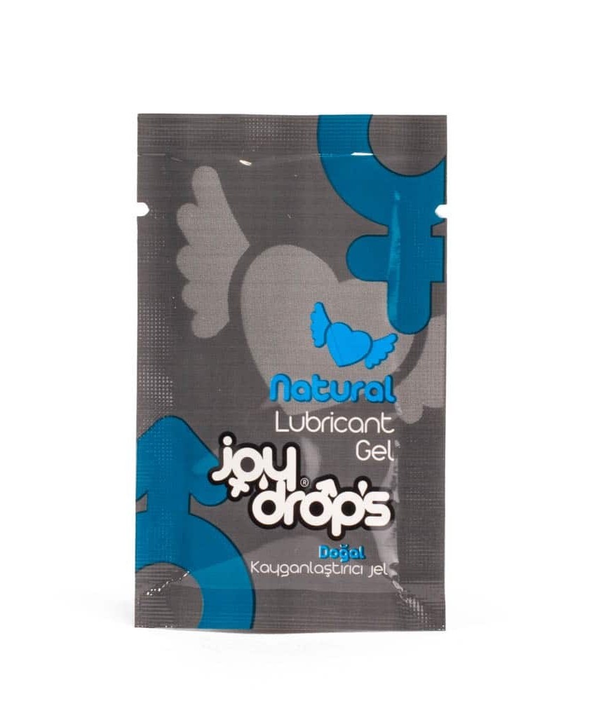 Sextoys, sexshop, loveshop, lingerie sexy : Lubrifiant à base d'eau : Joydrops - sachet naturel 5 ml