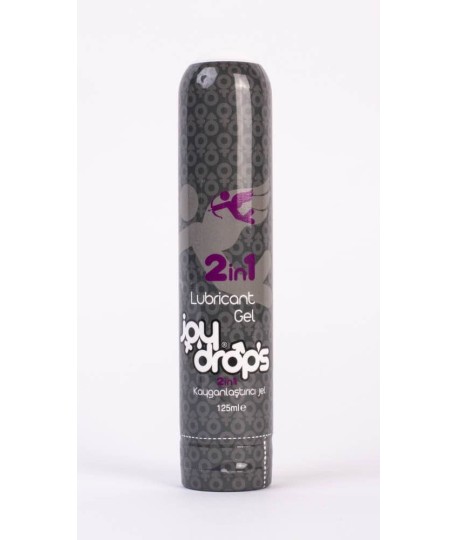 Sextoys, sexshop, loveshop, lingerie sexy : Lubrifiant à base d'eau : Gel Lubrifiant 2en1 125ml
