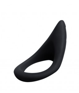 Sextoys, sexshop, loveshop, lingerie sexy : Anneaux Vibrants & Cockring : Anneau Pénien Laid Noir 5.15cm