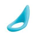 Sextoys, sexshop, loveshop, lingerie sexy : Anneaux Vibrants & Cockring : Anneau Pénien Laid Bleu 5.15cm