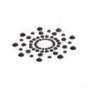 Sextoys, sexshop, loveshop, lingerie sexy : Nippies Cache Seins : Nippies Cache tétons en faux diamants NOIR