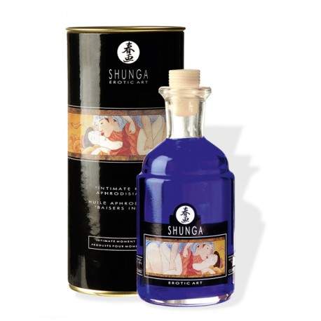 Sextoys, sexshop, loveshop, lingerie sexy : Huiles de Massage et bougies : Shunga Huile Aphrodisiaque Baisers Intimes - Fruit...