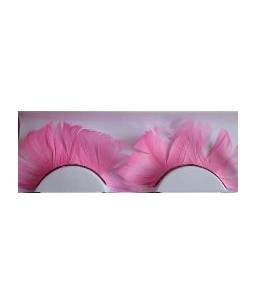 Sextoys, sexshop, loveshop, lingerie sexy : Faux Cils : Faux Cils Plumes Rose