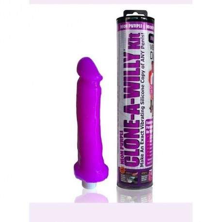 Sextoys, sexshop, loveshop, lingerie sexy : Moulages Intimes : Clone a Willy - Néon Purple - Violet