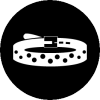 Colliers jeux SM Fetish de retenue et bondage